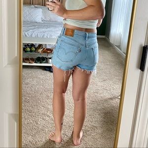 Levi's | Shorts | Levis 5 Raw Edge Shorts 29 | Poshmark